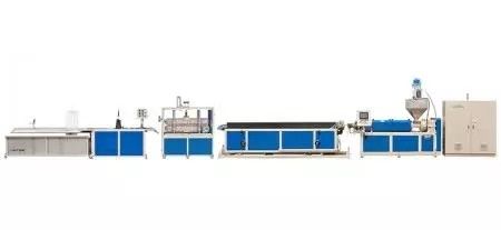 30 alla linea linea dell'estrusione di profilo del PVC dell'esposizione 50kg/H di produzione di plastica di profilo