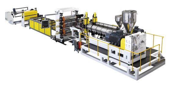 TPV TPE Carmat Sheet Extrusion Machine 2000 - 3000 Gsm 2-3 mm