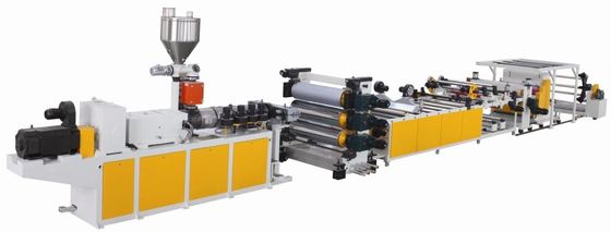 TPV TPE Carmat Sheet Extrusion Machine 2000 - 3000 Gsm 2-3 mm